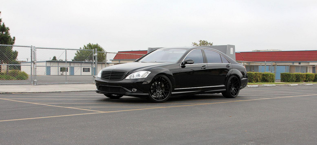Vertini Concave Magic Matte Black on Mercedes-Benz S Class 